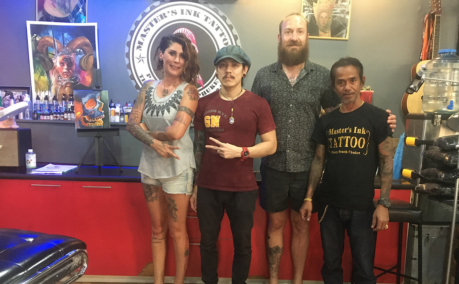 Master's Ink Tattoo, Phuket, Thailand – Amazon Dövme